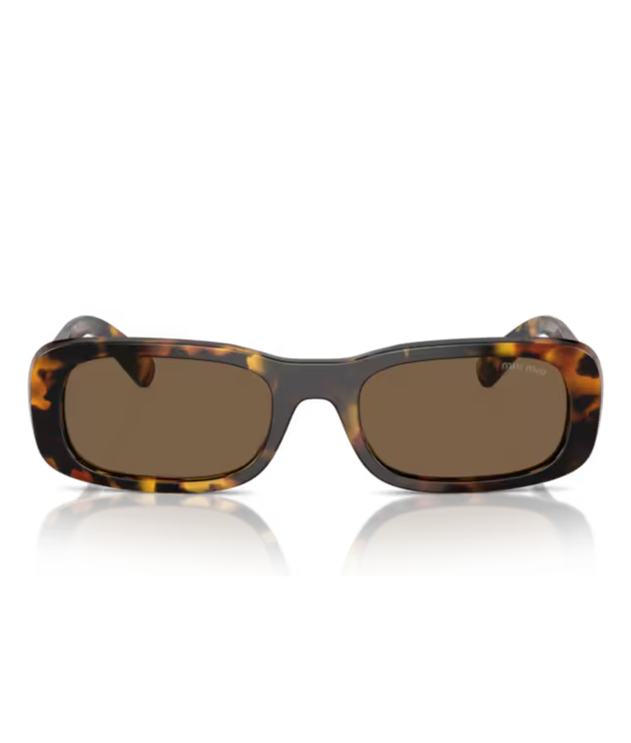 Miu Miu 0MU 08ZS Rectangle Sunglasses