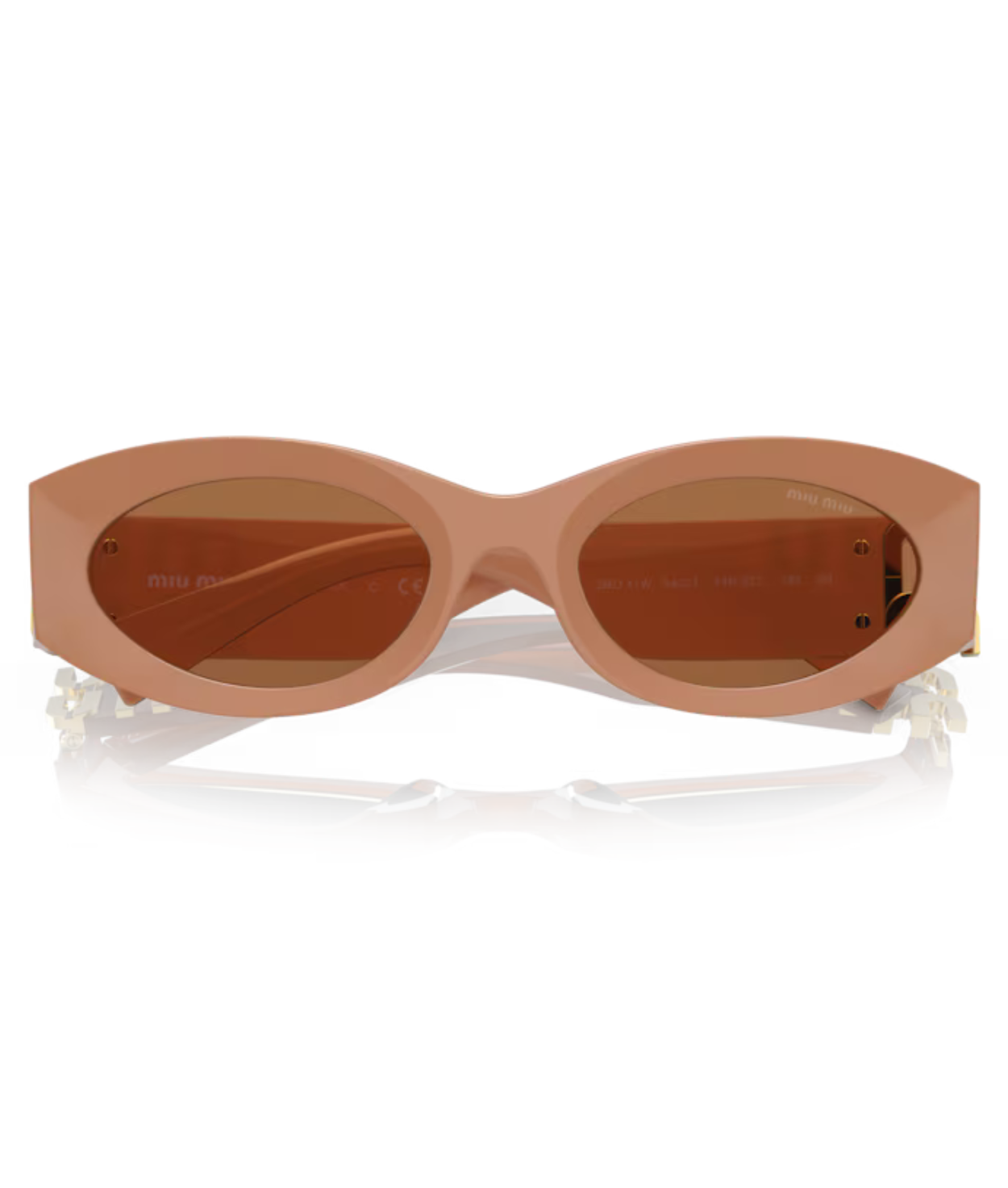 Miu Miu 0MU 11WS Oval Sunglasses