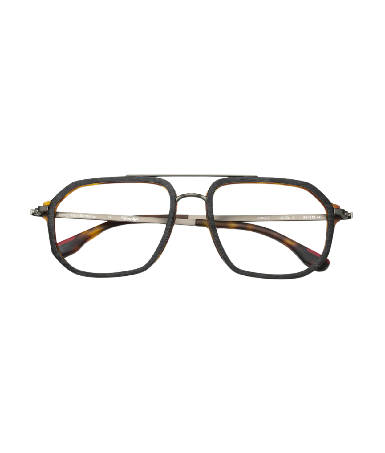 Woodys Hegel Geometric Eyeglasses
