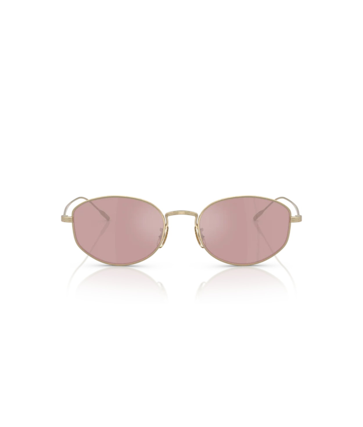 Soft Gold-Pink Satin