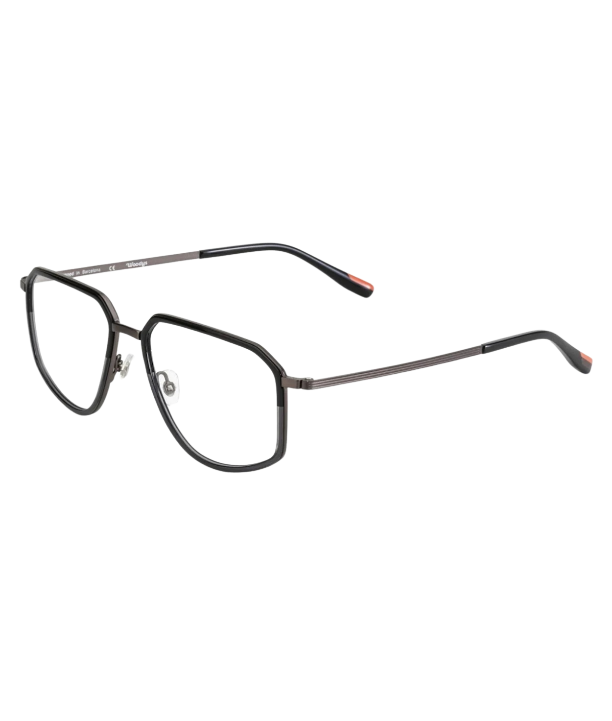 Woodys Bukowski Geometric Eyeglasses