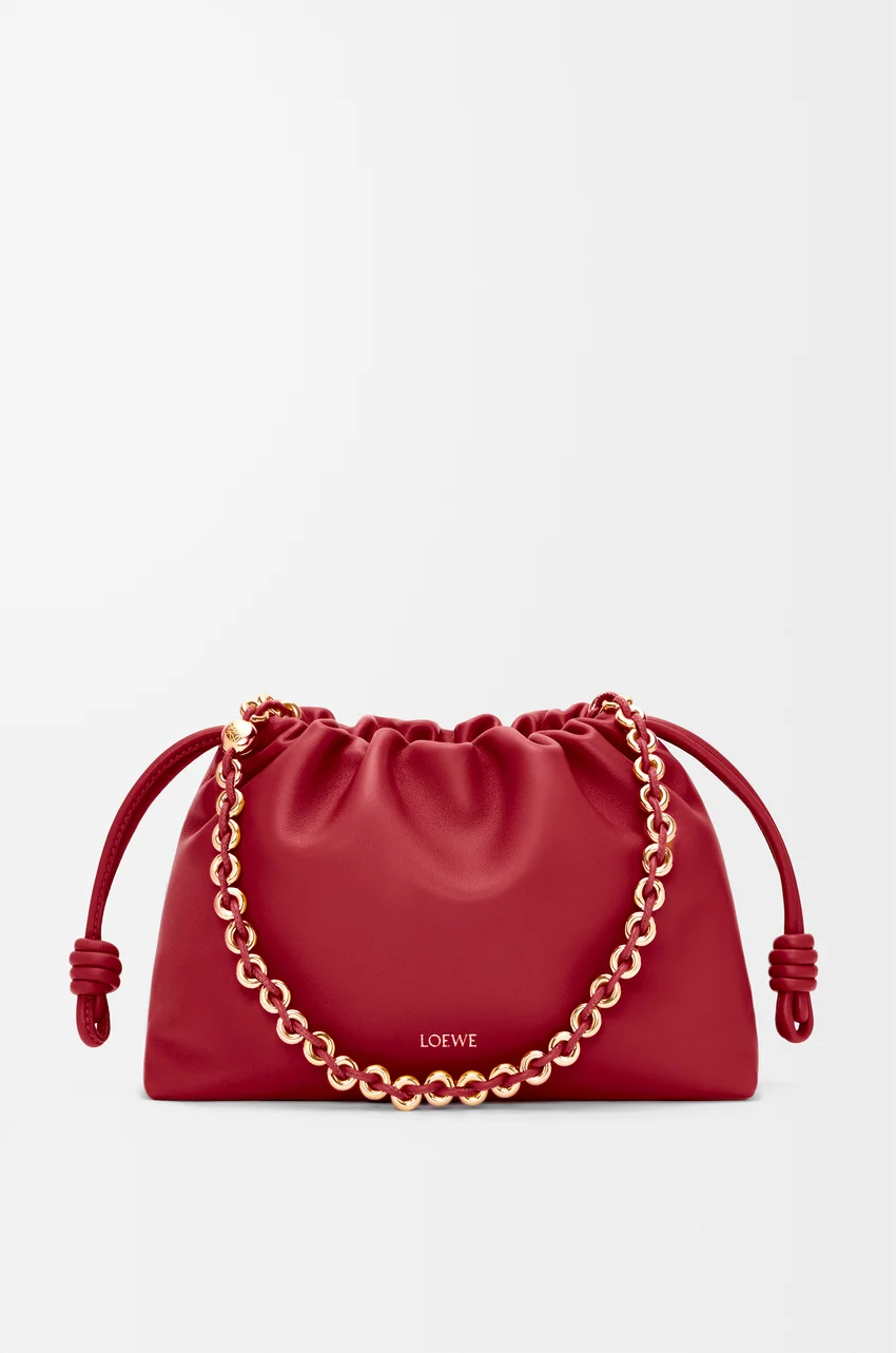 Medium Flamenco purse in mellow nappa lambskin