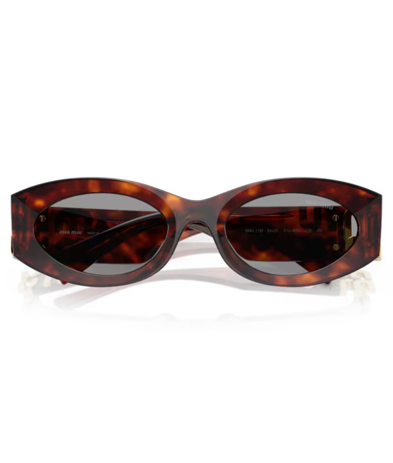 Miu Miu 0MU 11WS Oval Sunglasses