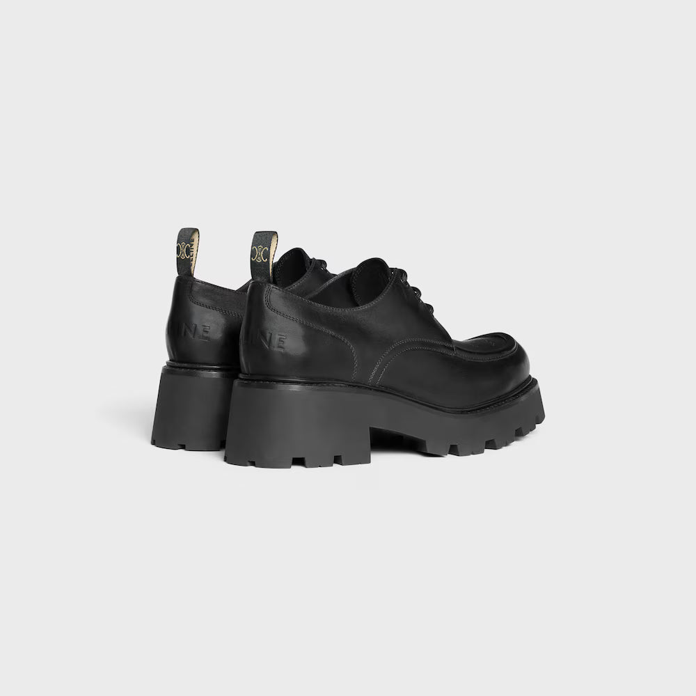 Triomphe Derbies Leather Shoes