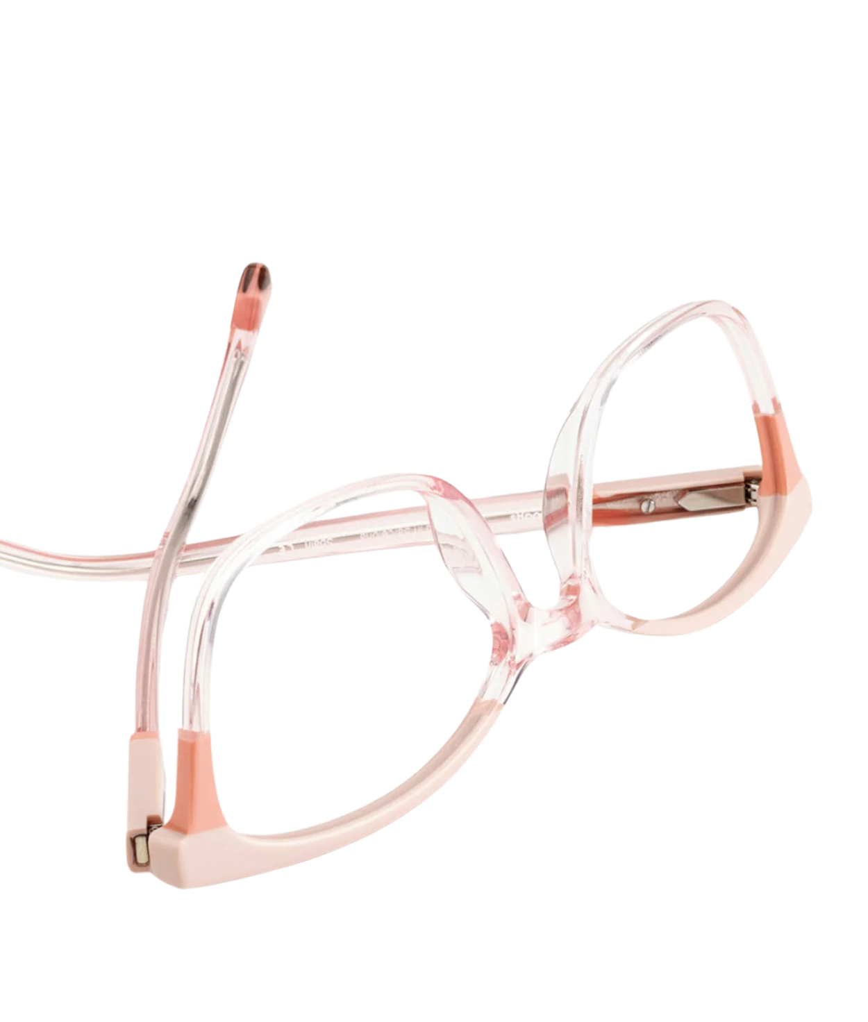 Woodys Begonia Geometric Eyeglasses