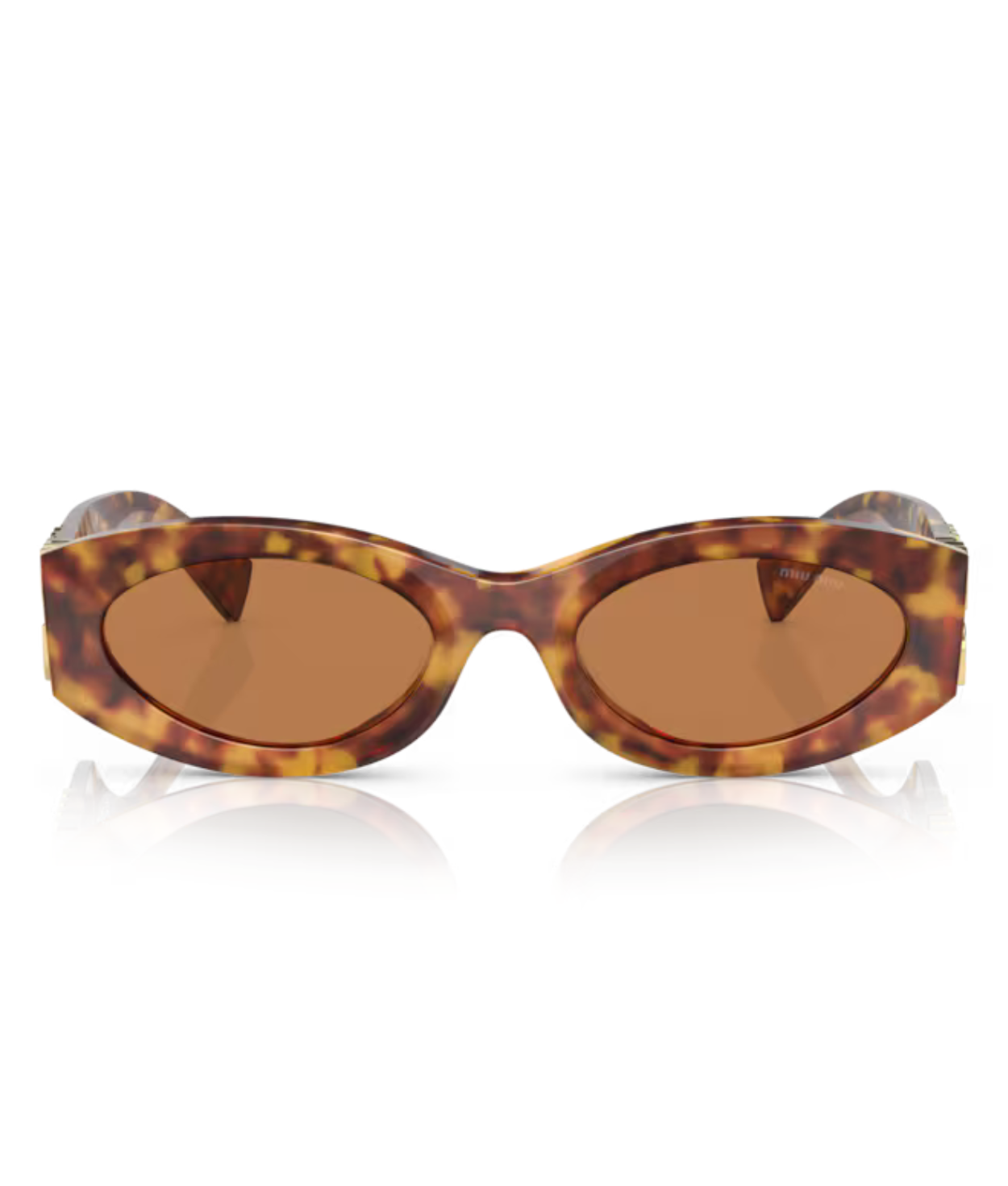 Miu Miu 0MU 11WS Oval Sunglasses