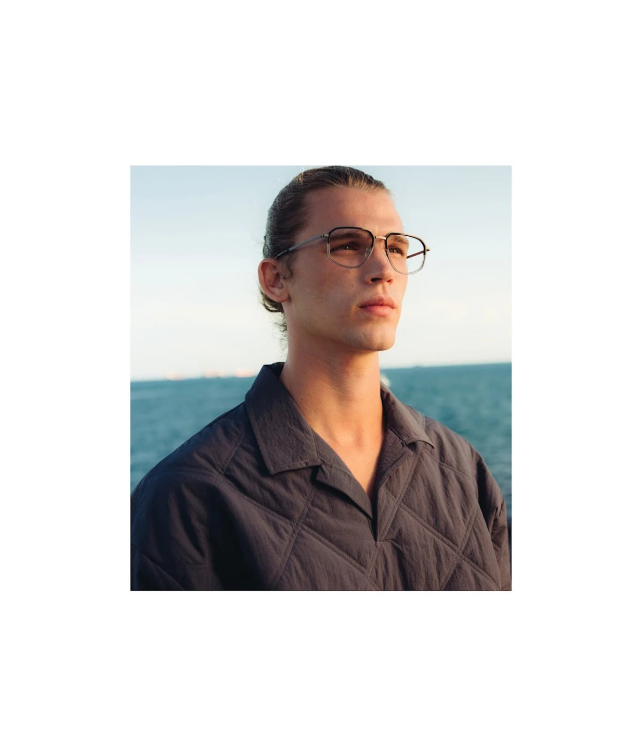 Woodys Bukowski Geometric Eyeglasses