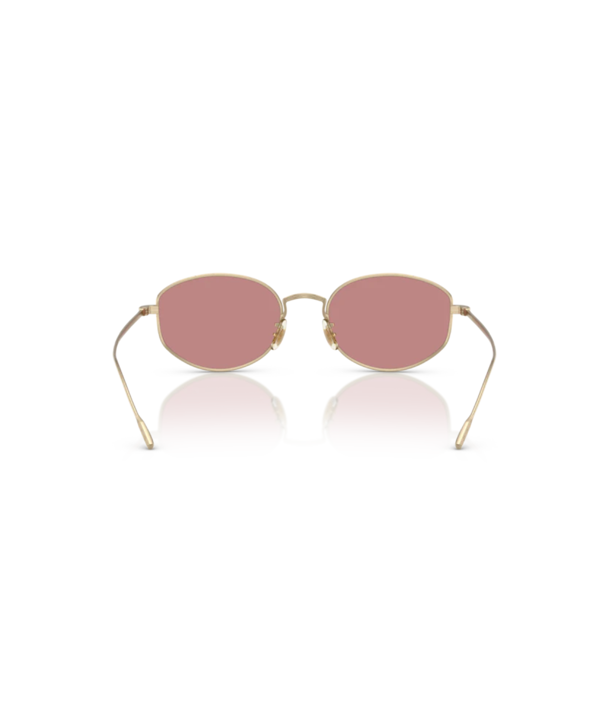 Soft Gold-Pink Satin