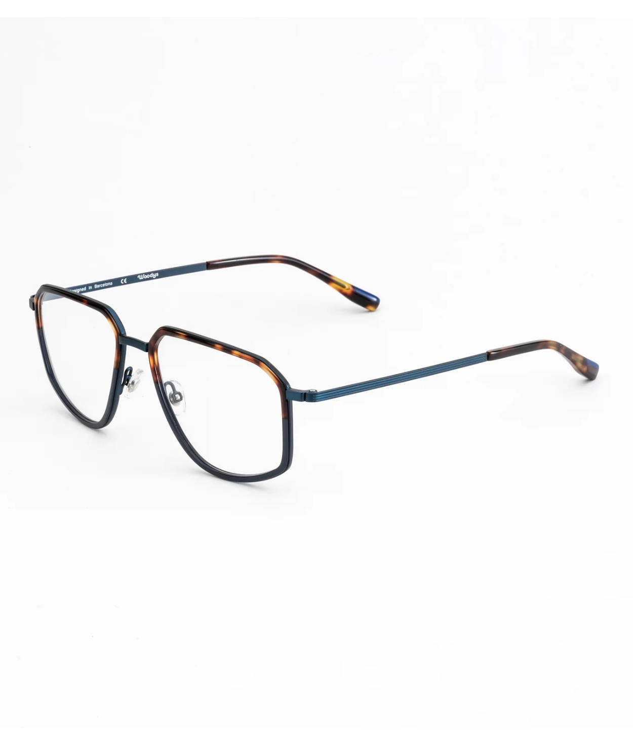 Woodys Bukowski Geometric Eyeglasses