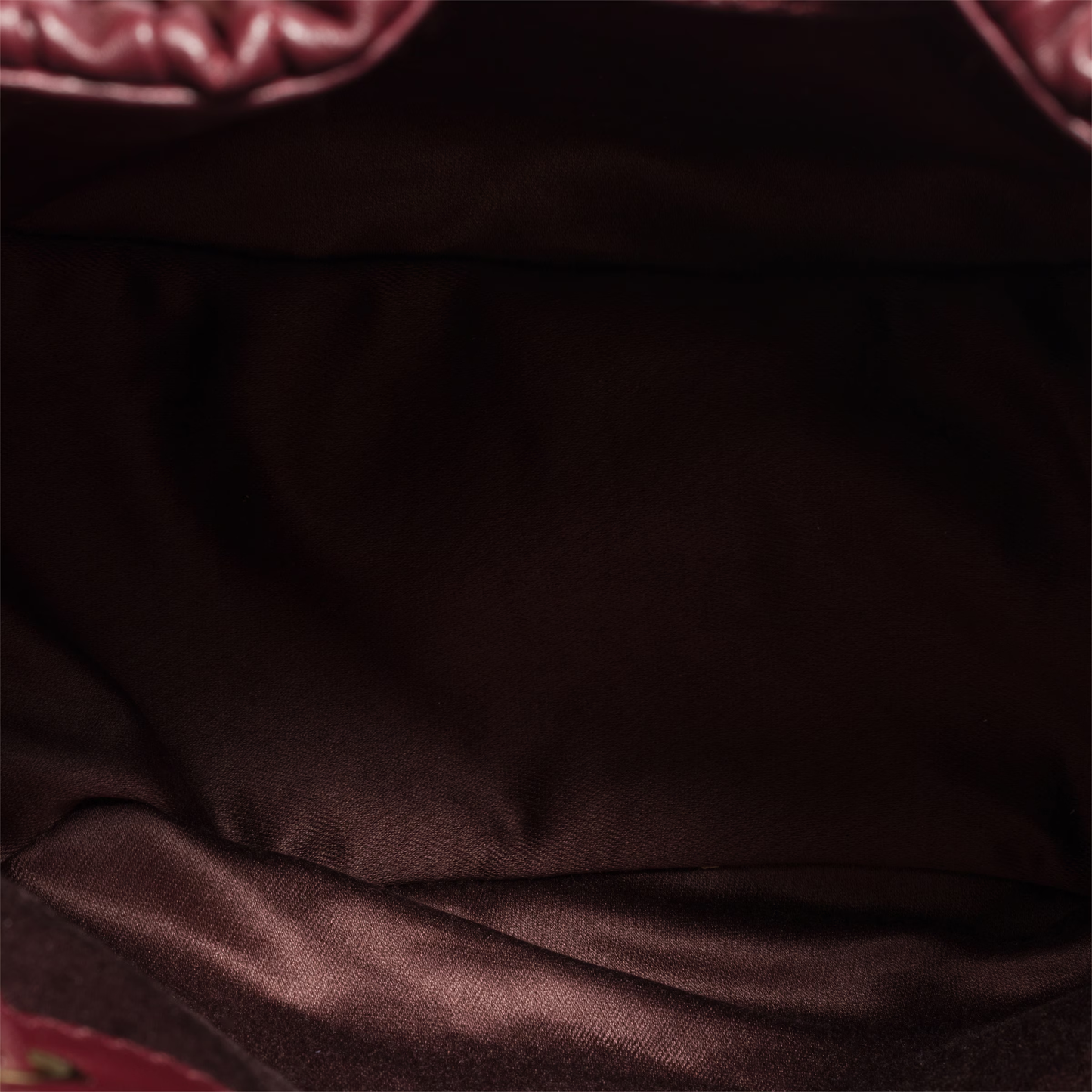 Matelassé Nappa Leather Pouch