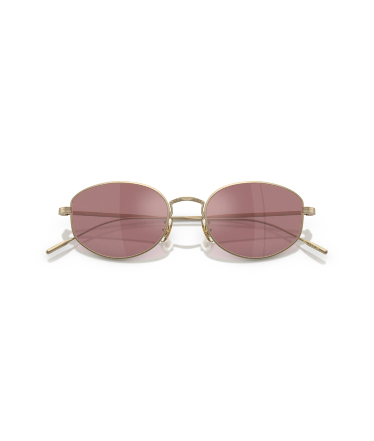 Soft Gold-Pink Satin