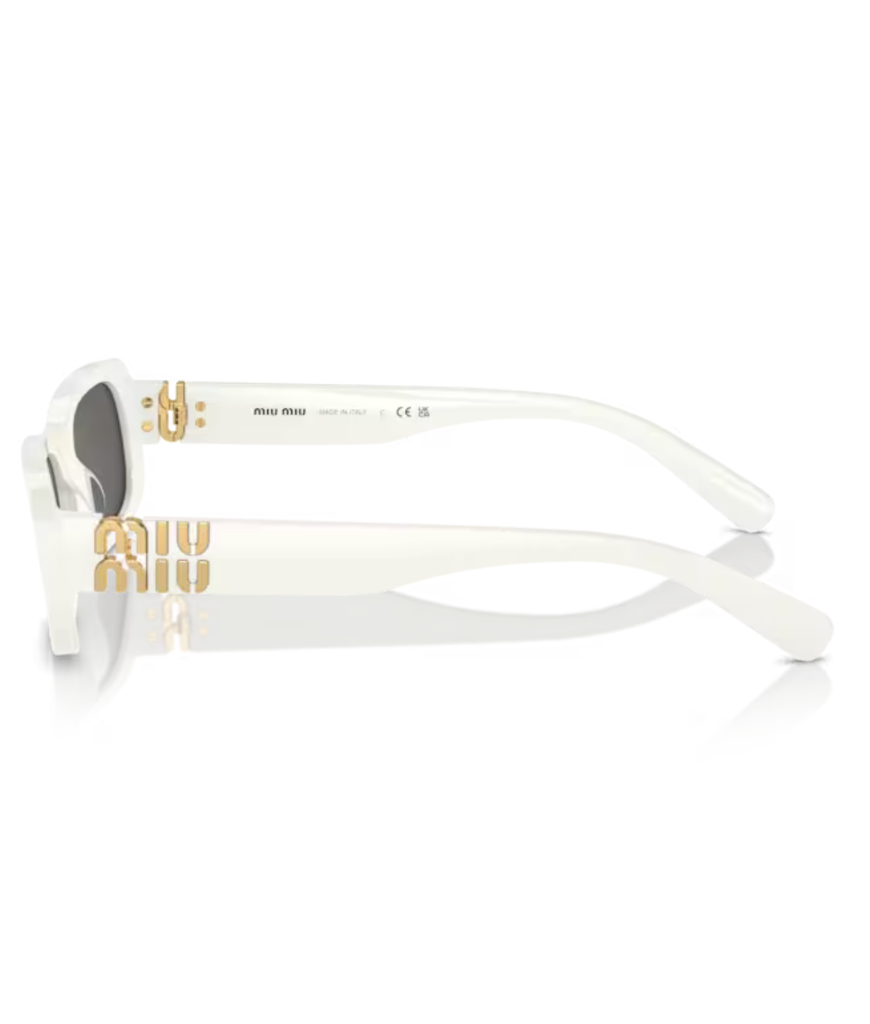 Miu Miu 0MU 08ZS Rectangle Sunglasses