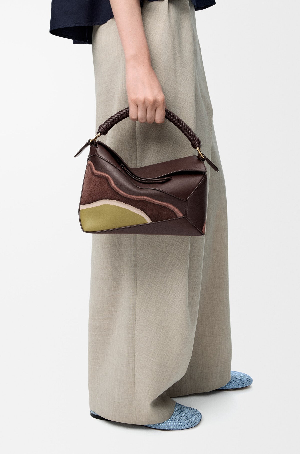 Small Puzzle Edge Landscape Bag