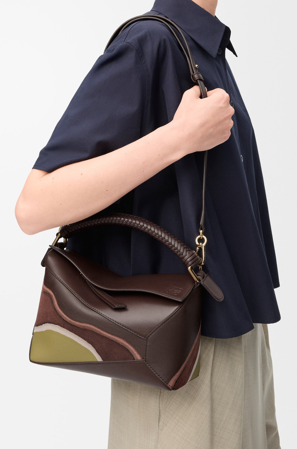 Small Puzzle Edge Landscape Bag
