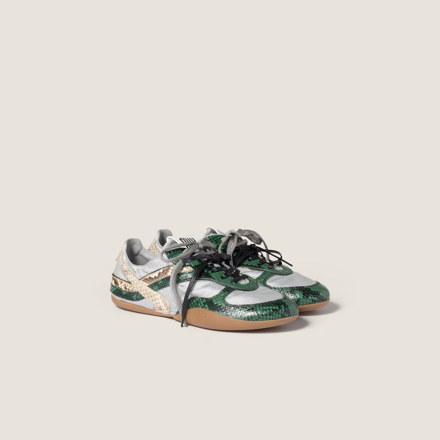 Gymnasium Technical Leather Sneakers