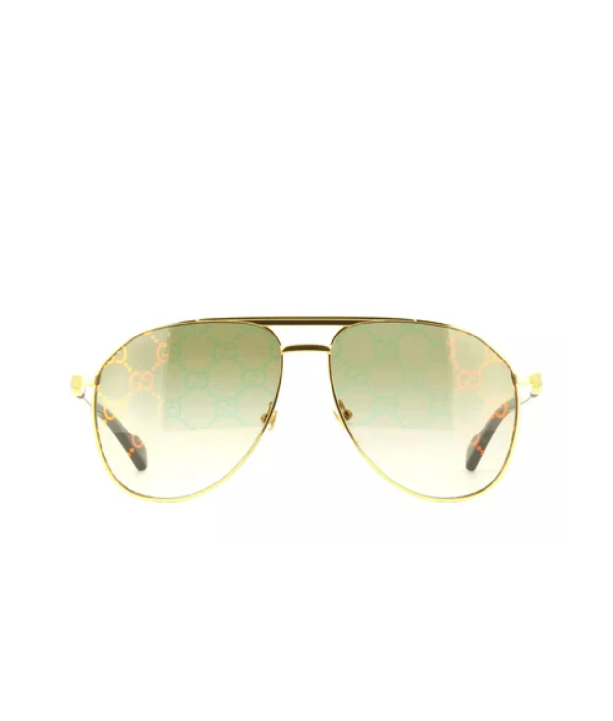 Gucci Lettering GG1220S Aviator Sunglasses