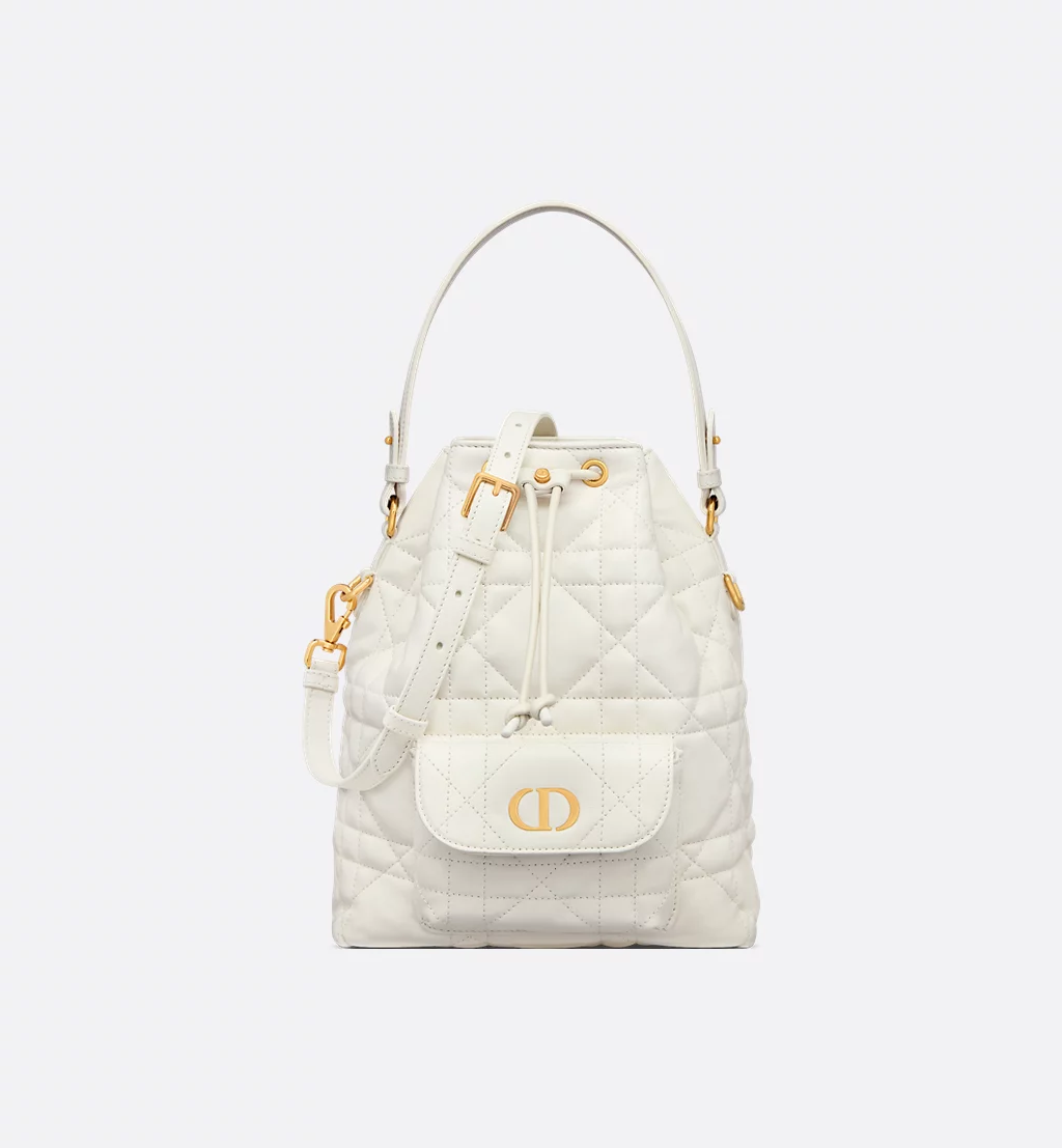 Small Dior Caro Bucket Bag