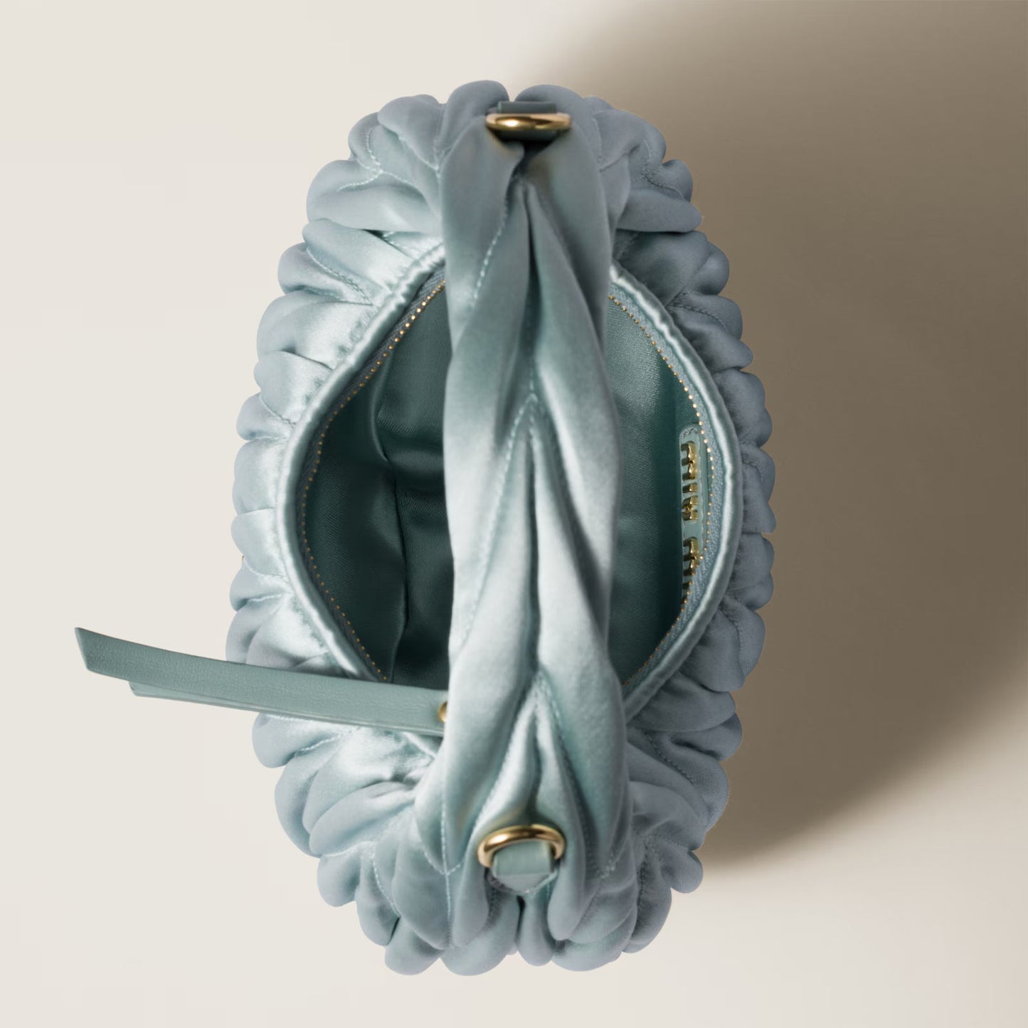 Bolso Wander Matelassé De Satén Mini