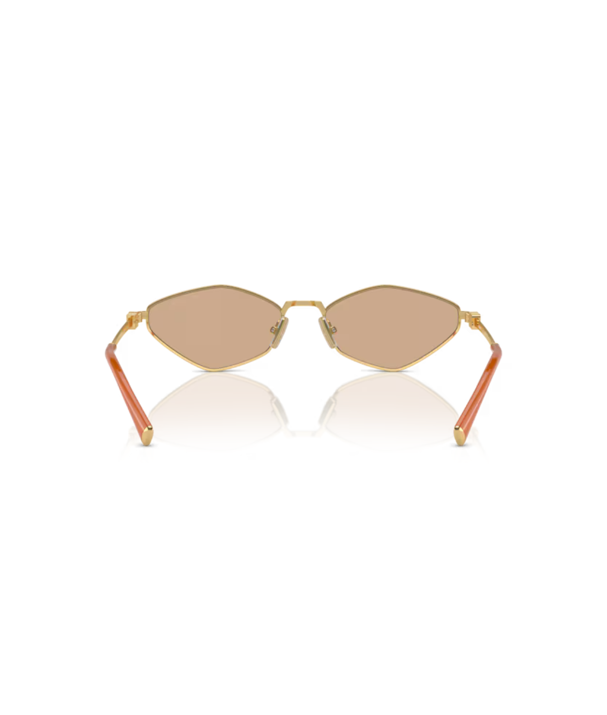 Gold-Light Orange Mirror Silver