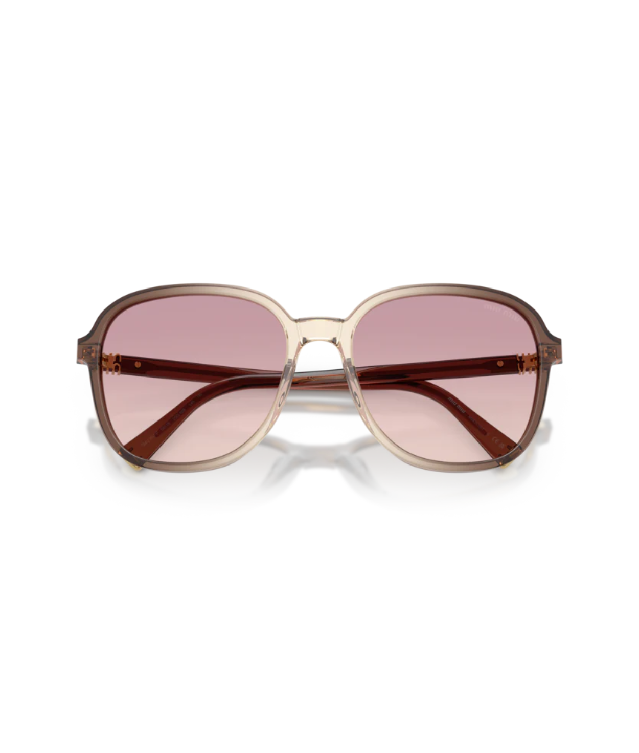 Brown-Brown Gradient Violet