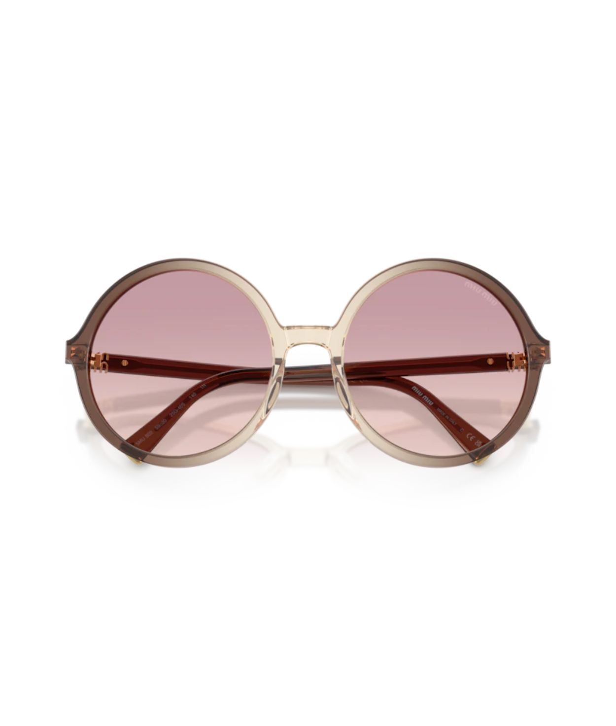 Miu Miu 0MU B02S Round Sunglasses