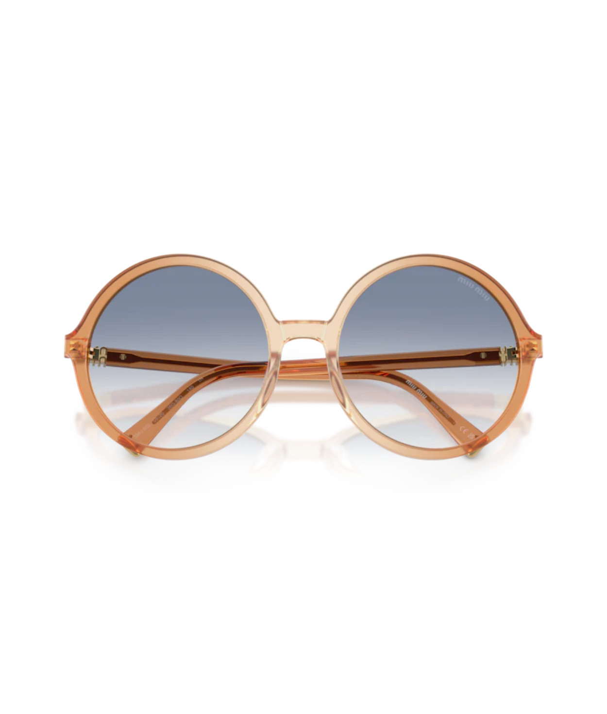 Miu Miu 0MU B02S Round Sunglasses