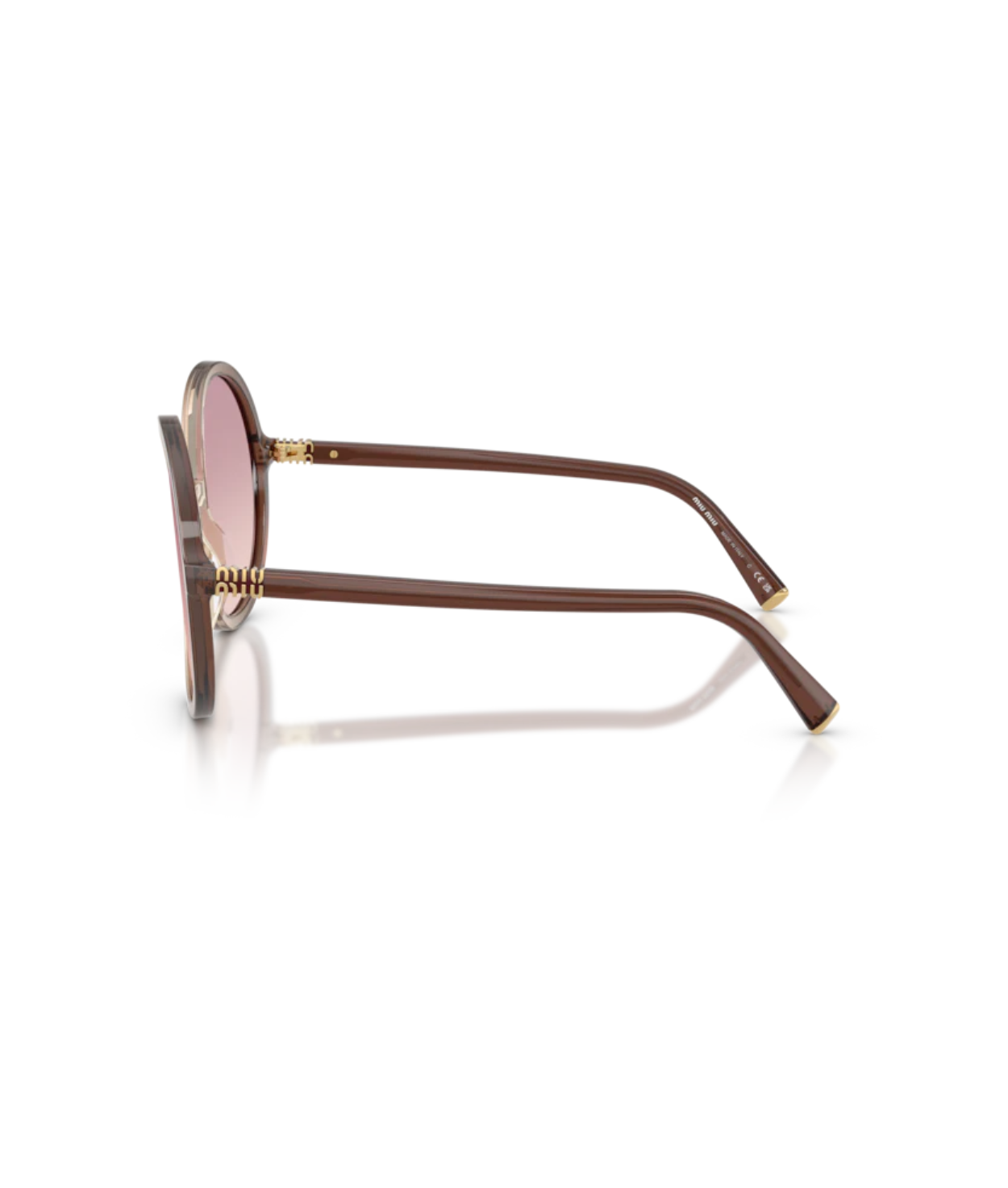 Miu Miu 0MU B02S Round Sunglasses