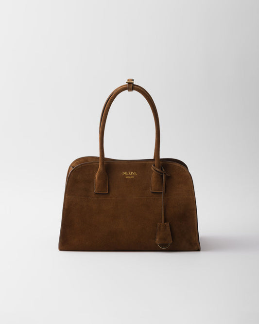 Medium Suede Tote Bag