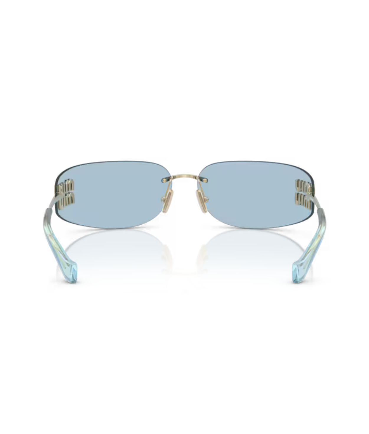Pale Gold-Light Blue