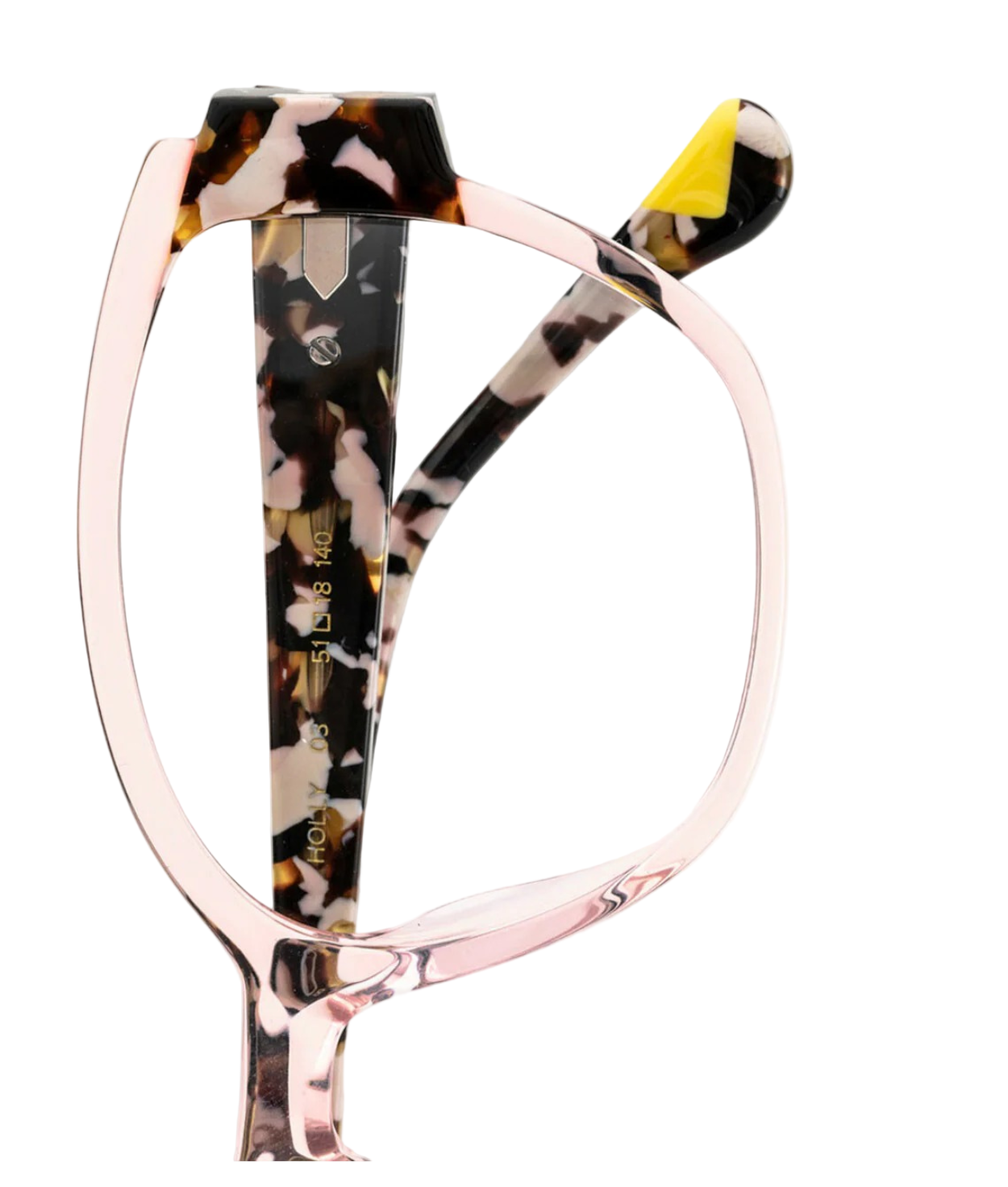 Transparent Pink Havana