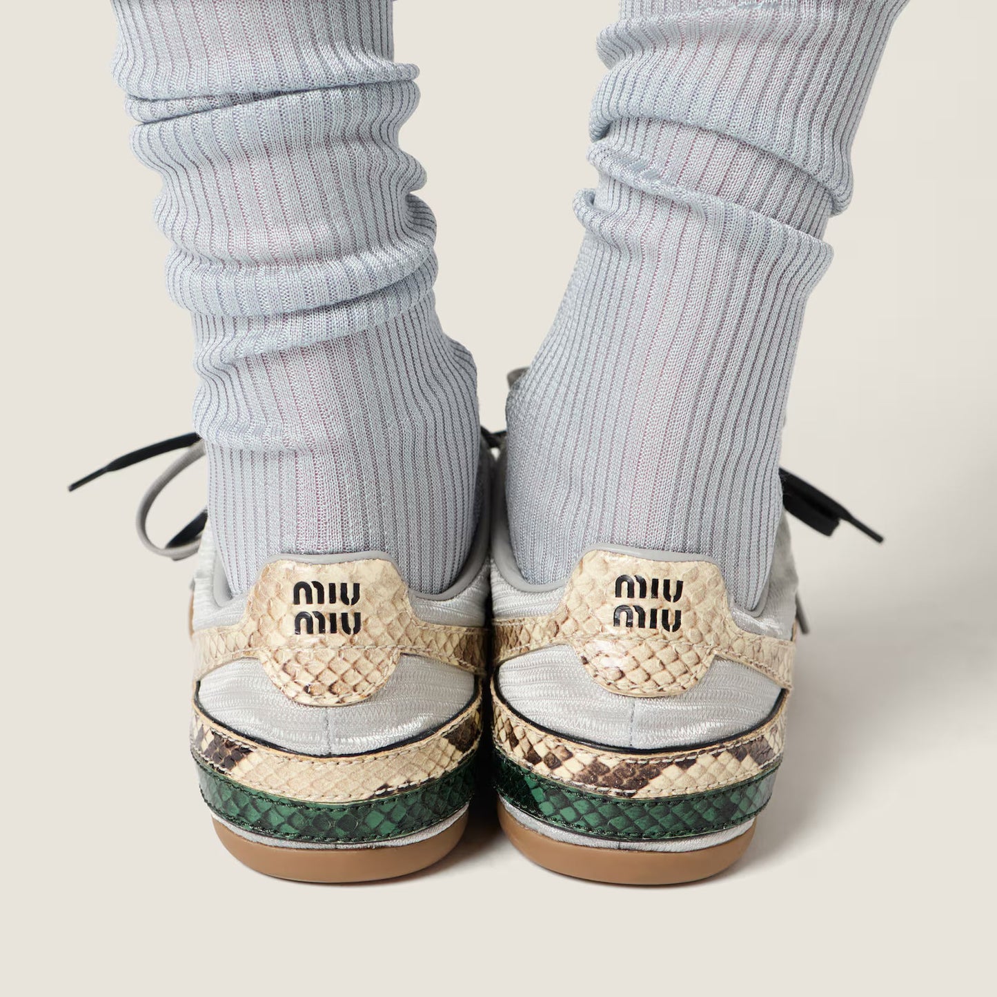 Gymnasium Technical Leather Sneakers