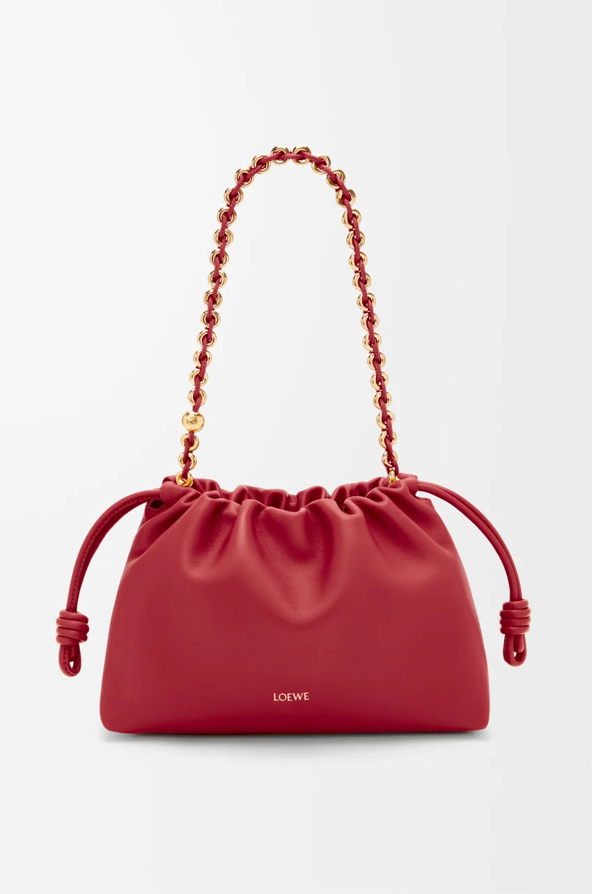Medium Flamenco purse in mellow nappa lambskin