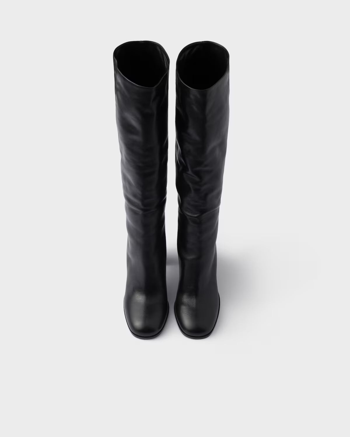 Heeled Leather Boots