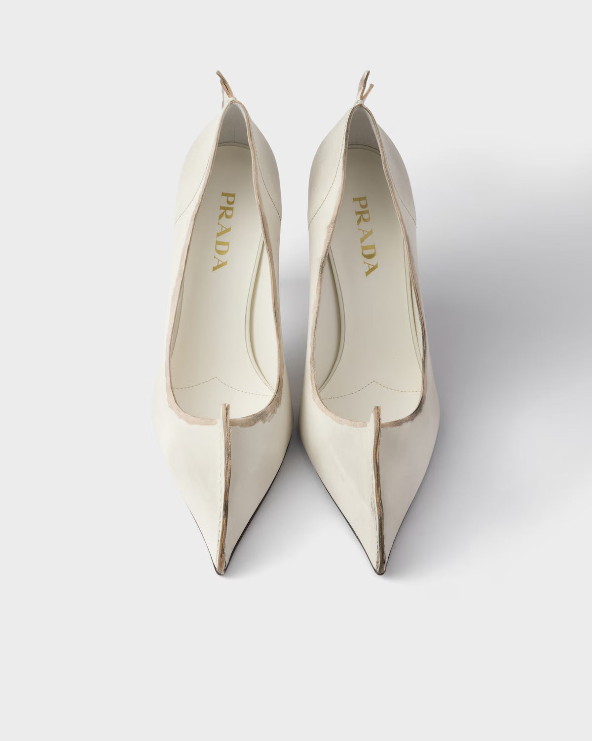 Antiqued Leather Pumps