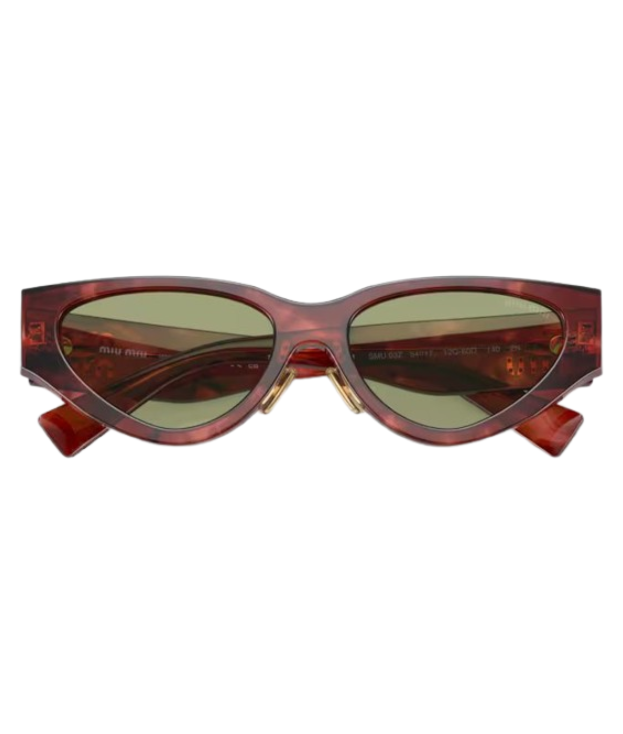 Miu Miu 0MU 03ZS Cat Eye Sunglasses