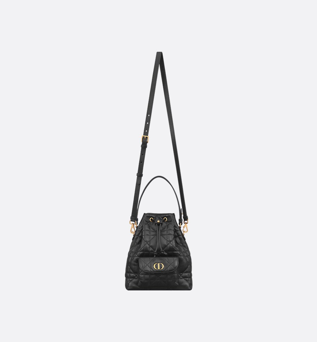 Small Dior Caro Bucket Bag