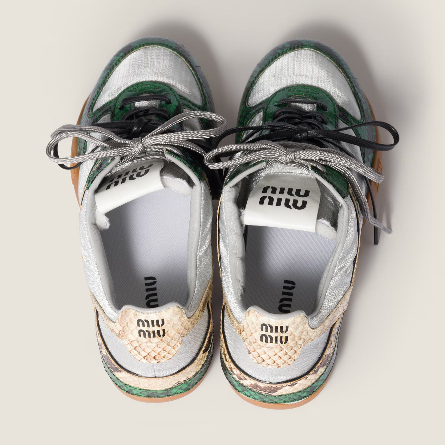 Gymnasium Technical Leather Sneakers