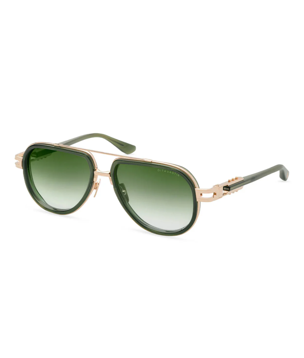 White Gold-Crystal Black Moss-Dark Green to Clear