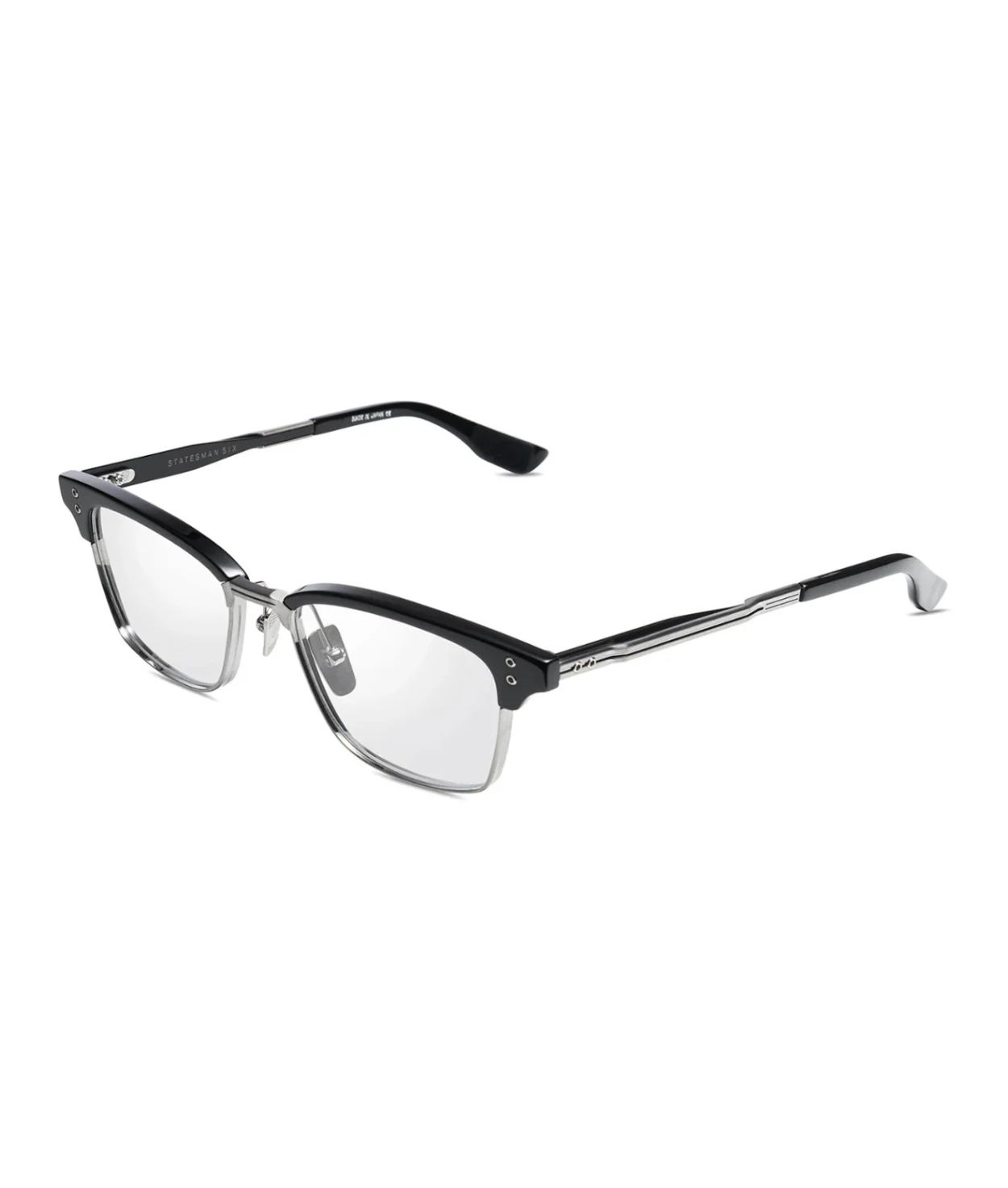 Antique Silver - Matte Black