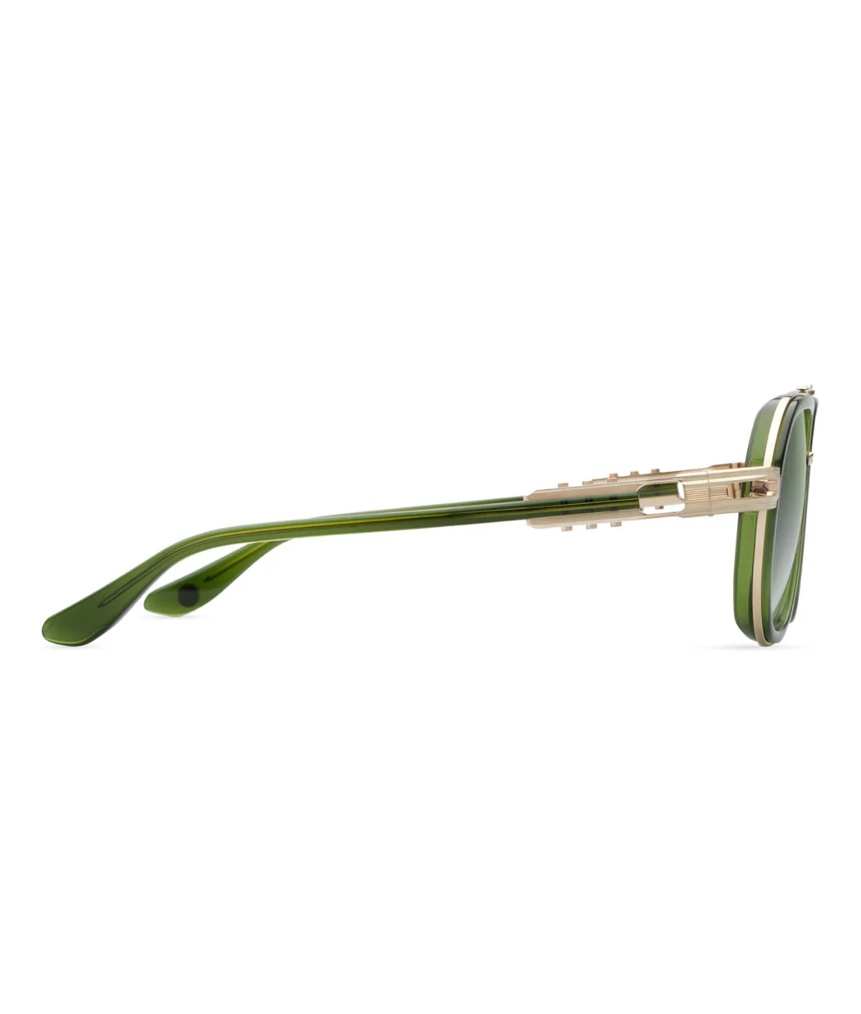 White Gold-Crystal Black Moss-Dark Green to Clear