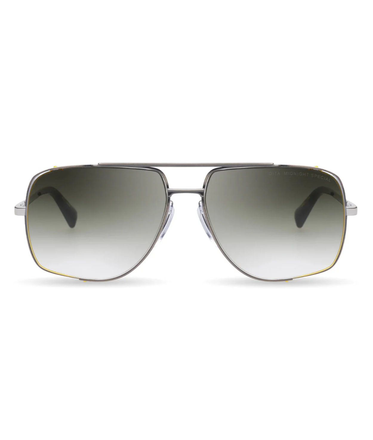 Yellow Gold Matte Black- Dark Grey To Clear