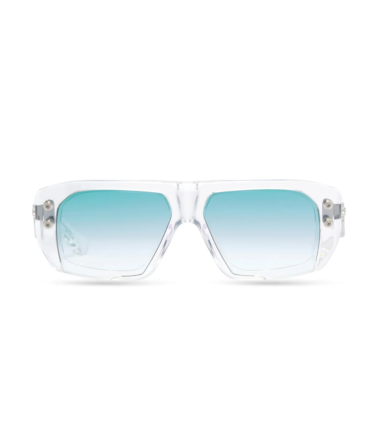 Crystal Clear-Antique Silver-Turquoise