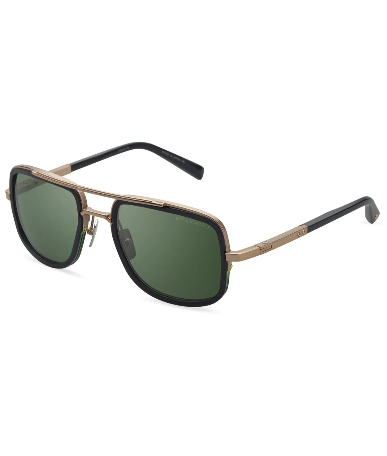 Rose Gold-Matte Black-Vintage Green