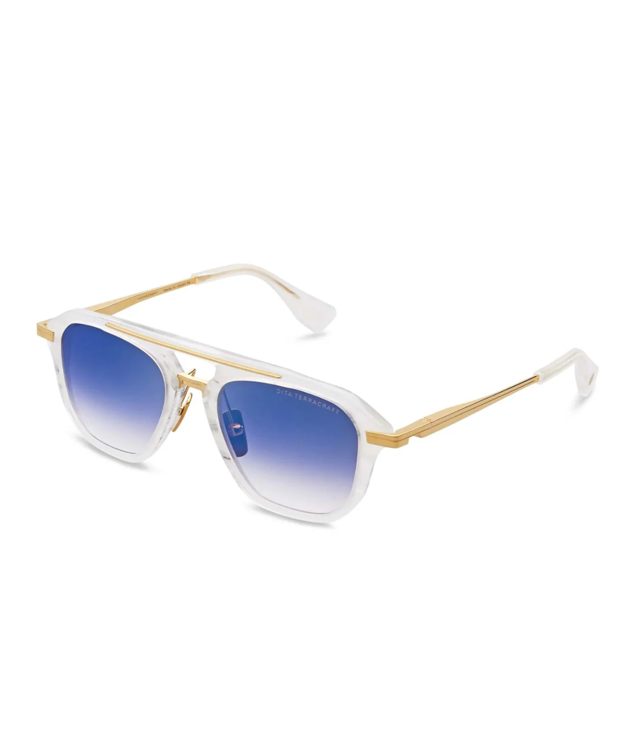 White Swirl-Yellow Gold-Dark Grey-Deep Blue
