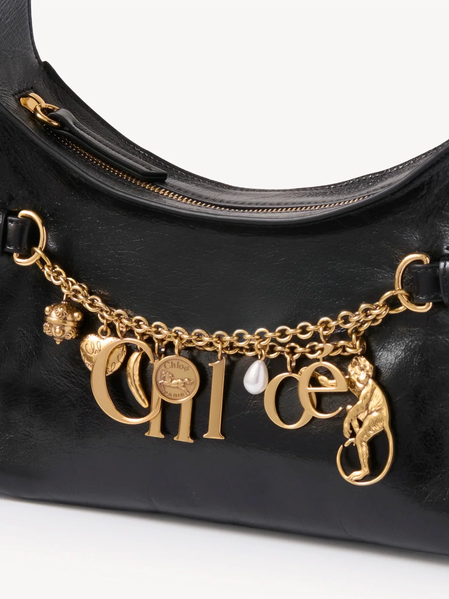 Bolso Hobo con Charms