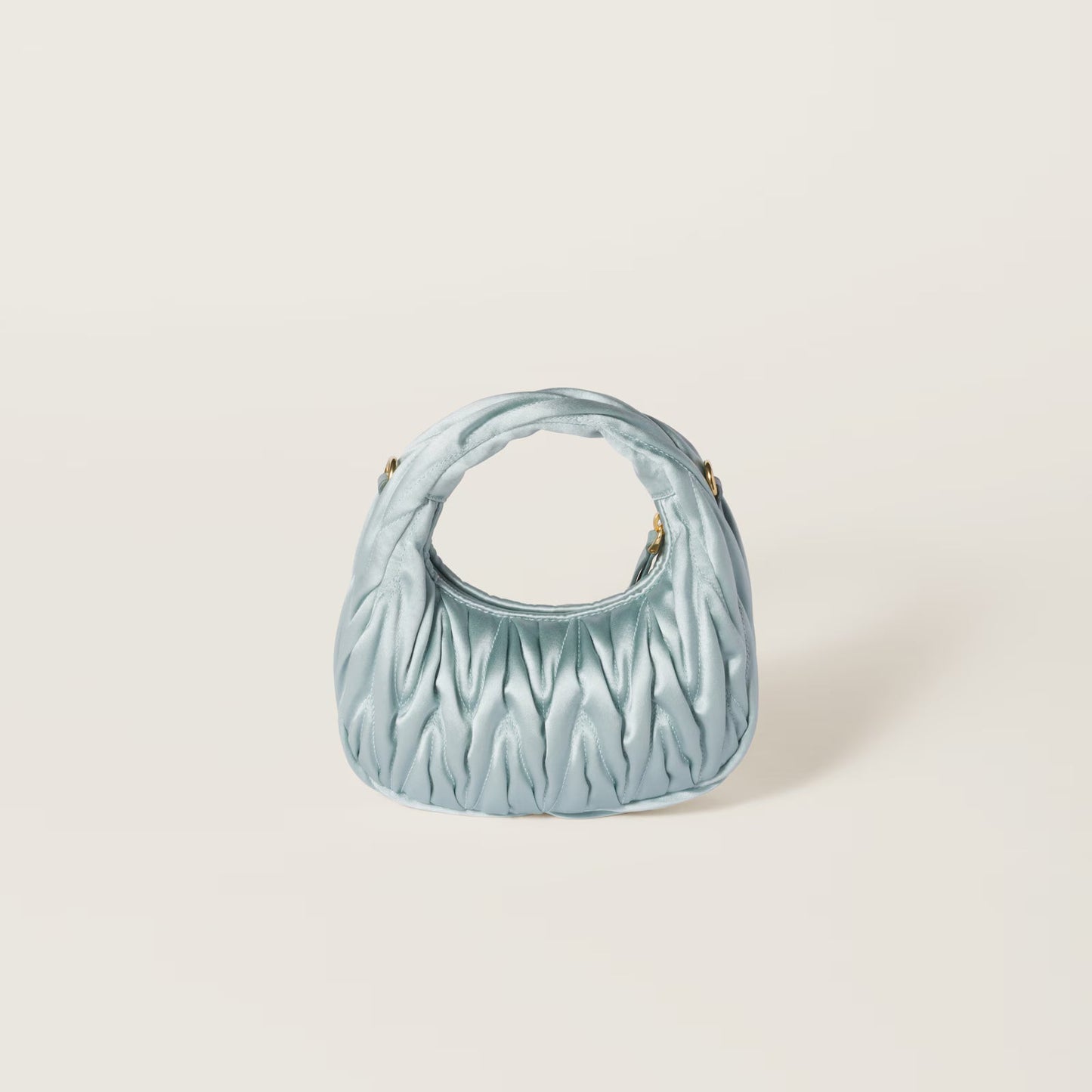 Bolso Wander Matelassé De Satén Mini