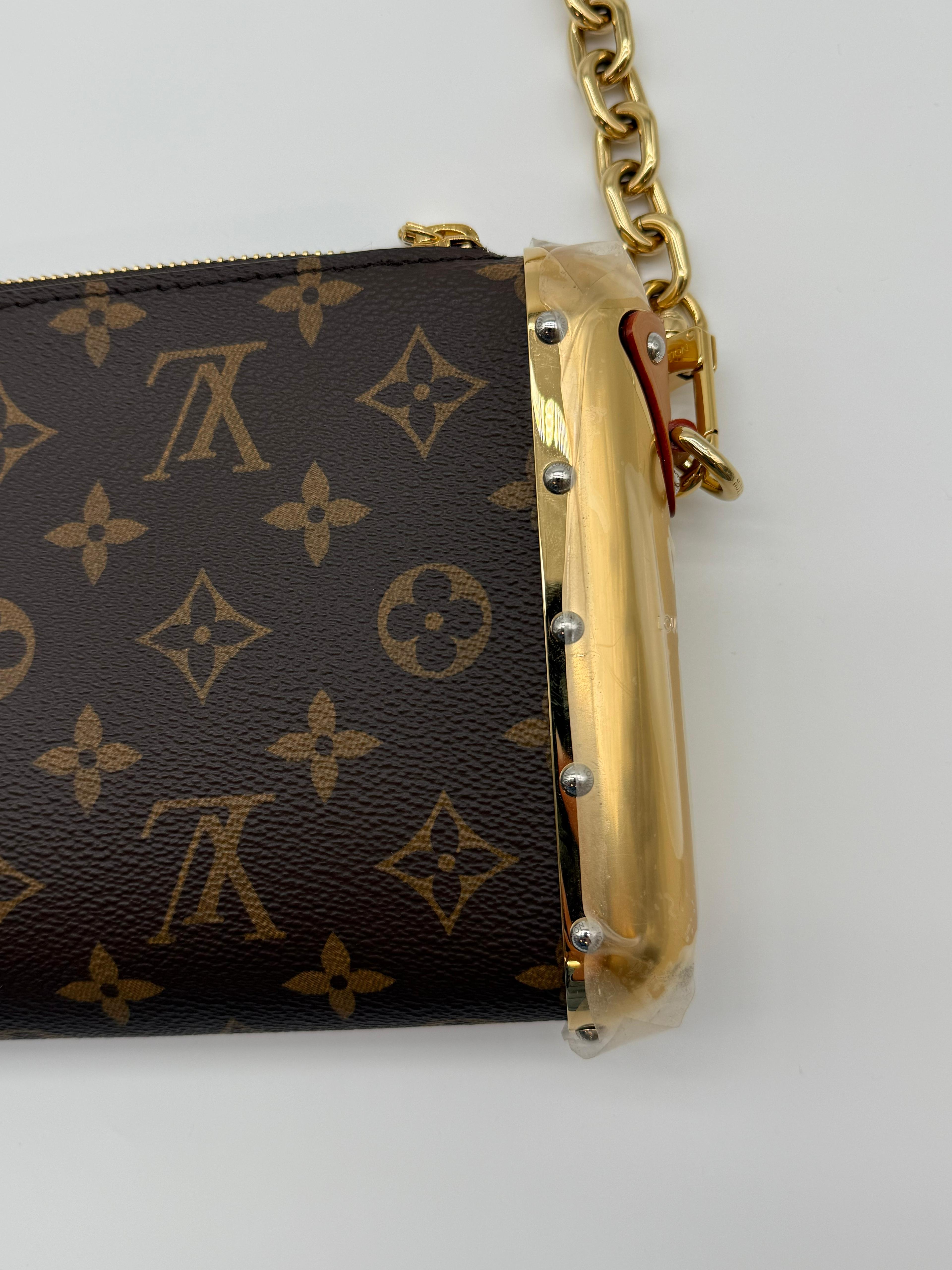 Louis Vuitton Side Trunk Bag Monogram Unique