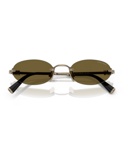 Old Gold-Dark Brown