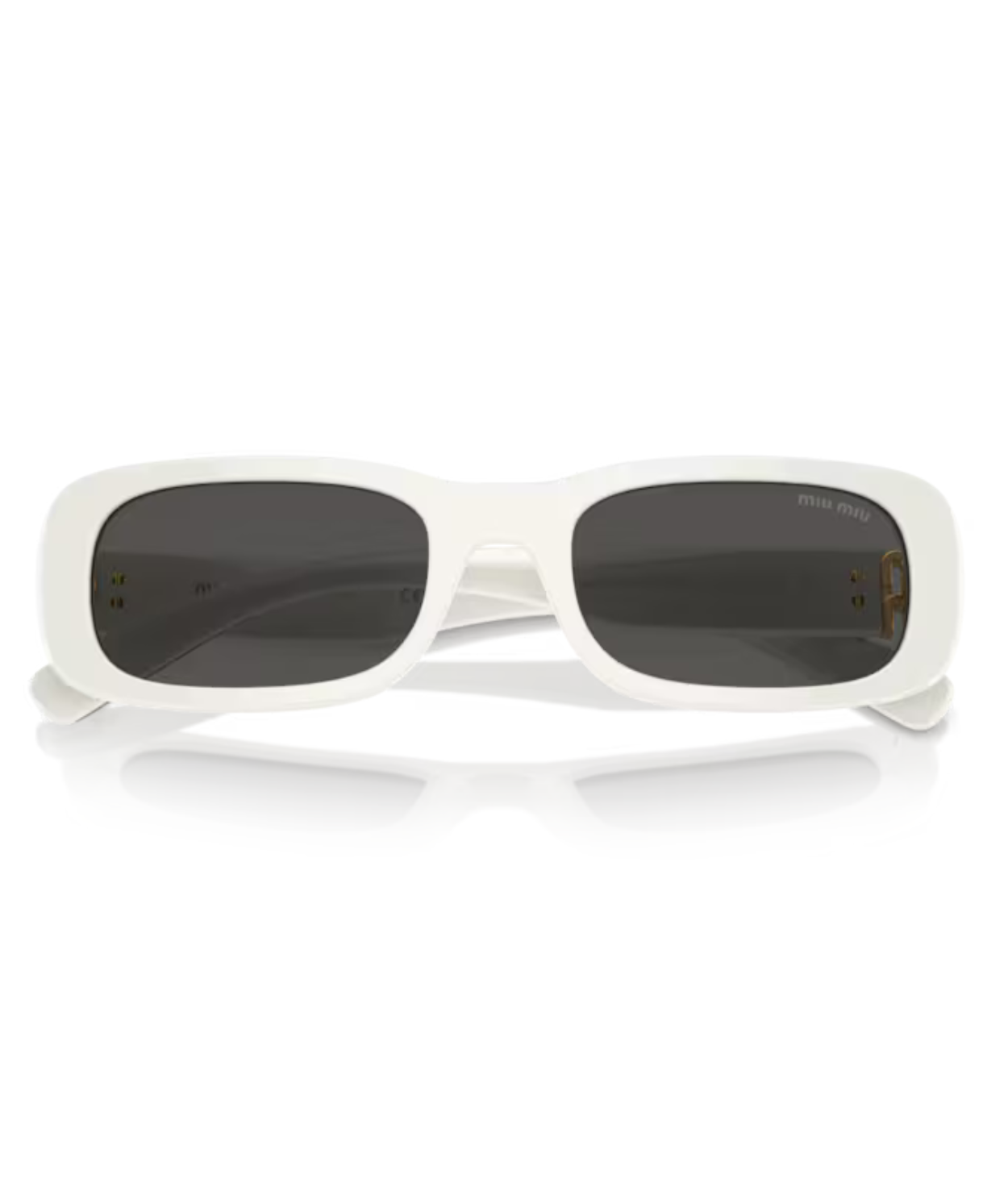 Miu Miu 0MU 08ZS Rectangle Sunglasses