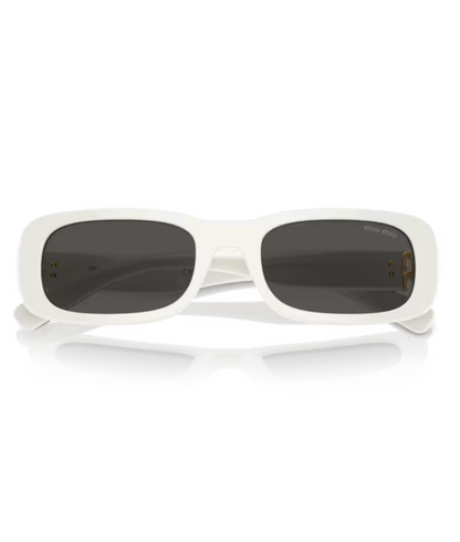 Miu Miu 0MU 08ZS Rectangle Sunglasses